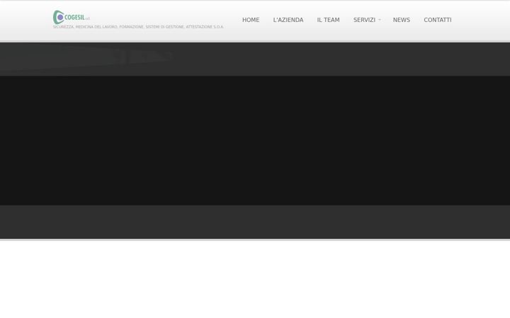 Screenshot of cogesil-online.it
