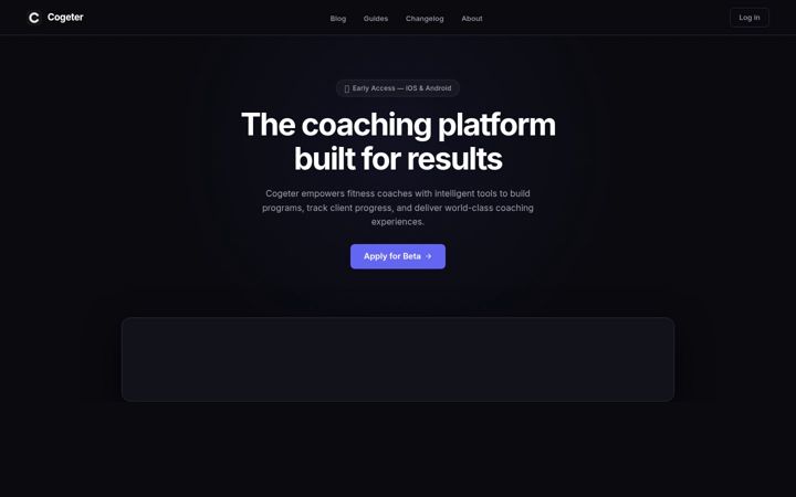 Screenshot of cogeter.com