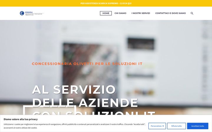 Screenshot of coggiola.eu