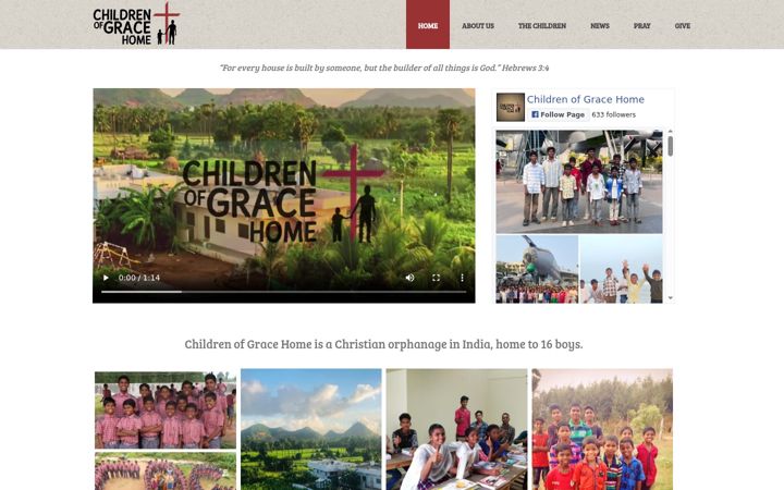 Screenshot of coghome.org.uk