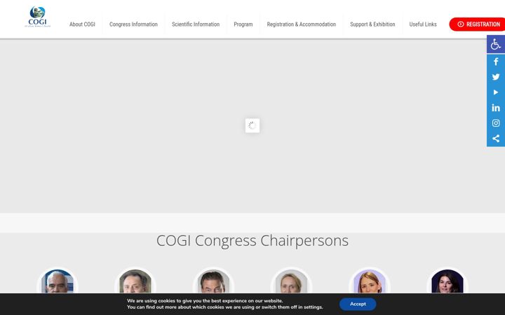 Skjámynd af cogi-congress.org