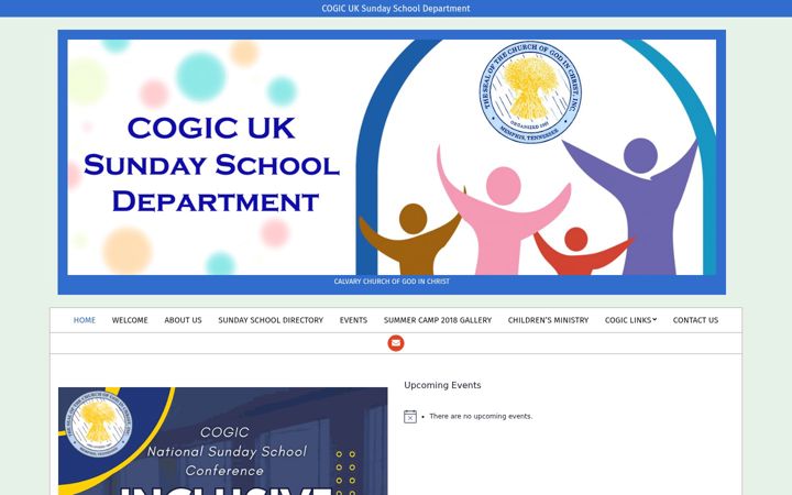 Screenshot di cogicsundayschool.org.uk