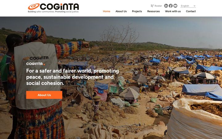 Screenshot of coginta.org
