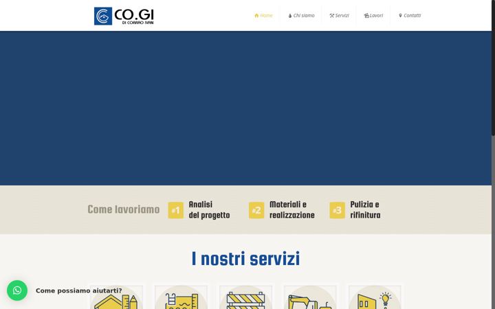 Screenshot of cogisrls.it