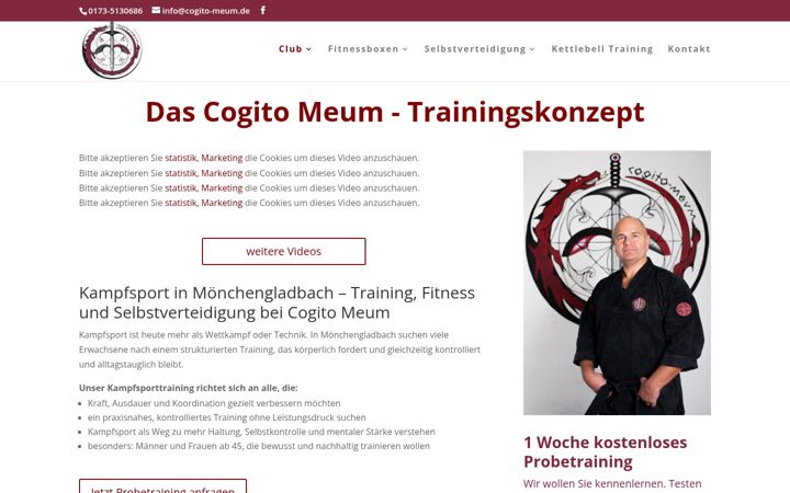 Ekrano kopija cogito-meum.de