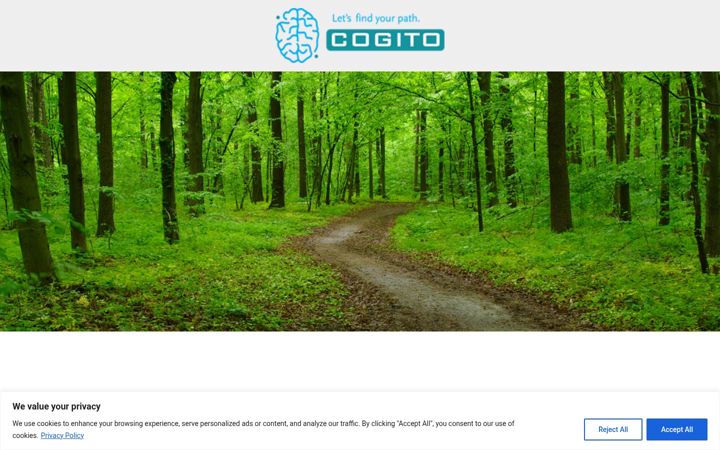 Screenshot of cogitomhs.com
