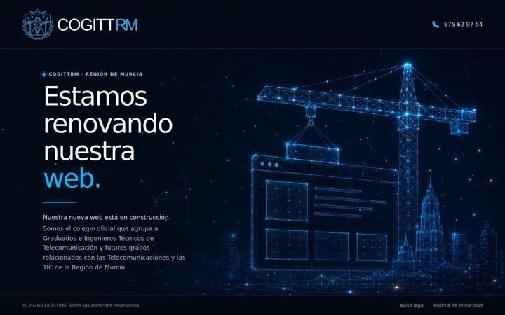 Screenshot of cogittrm.es