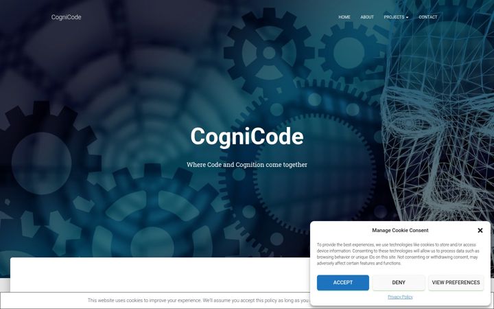 Screenshot of cognicode.nl