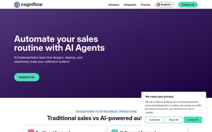 Screenshot of cogniflow.nl