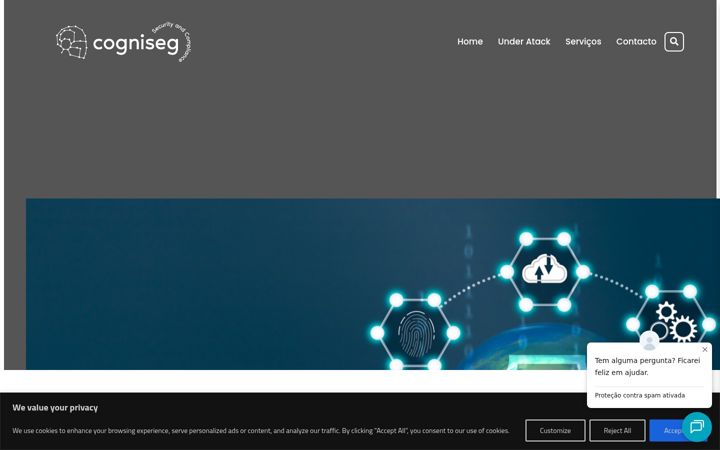 Screenshot of cogniseg.com