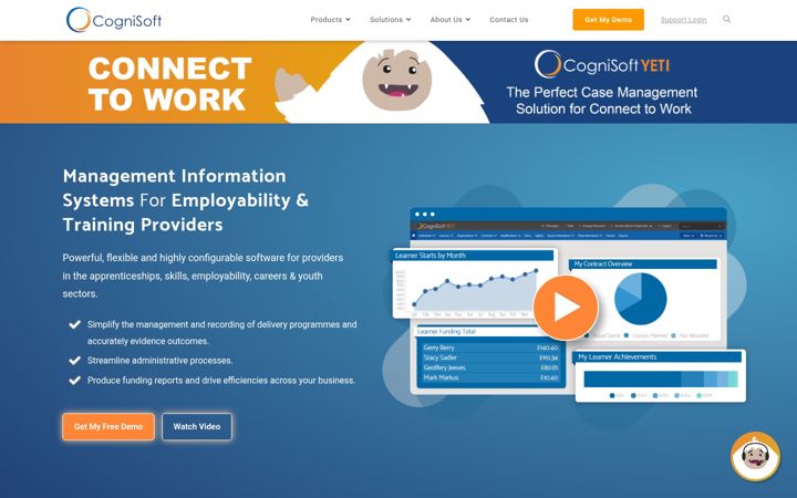 Screenshot of cognisoft.co.uk