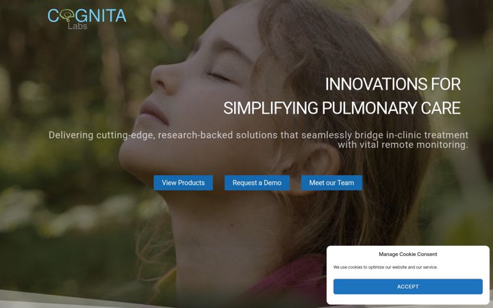 Screenshot of cognitalabs.com