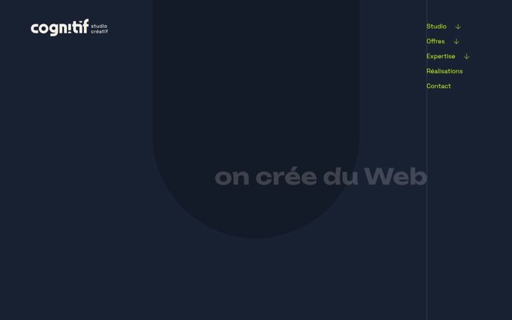 Screenshot of cognitif.ca
