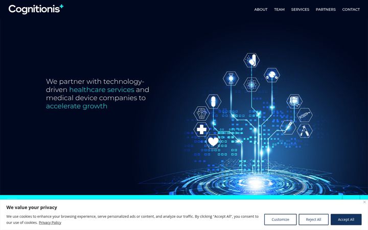 Screenshot of cognitionishealth.com