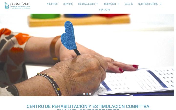 Screenshot of cognitivate.es