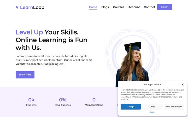 Screenshot of cognitivetestprep.com