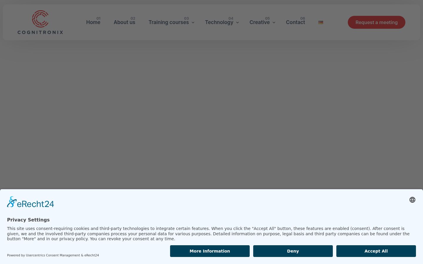Screenshot van de toestemmingsbanner zoals getoond vóór enige interactie