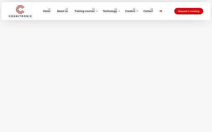 Screenshot of cognitronix.de