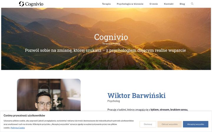 Zrzut ekranu cognivio.pl