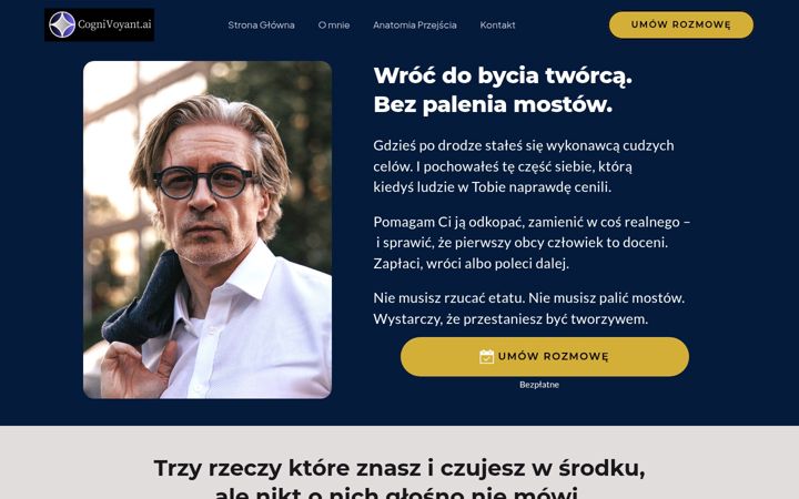 Zrzut ekranu cognivoyant.ai