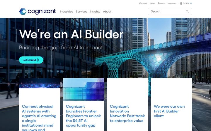 Screenshot του cognizant.com