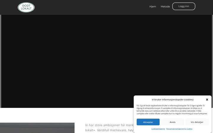 Screenshot of cogno-godtlokalt.no