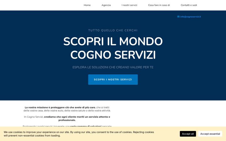 Screenshot of cognoassicurazioni.it