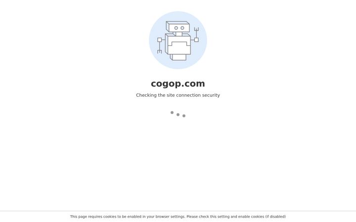 Screenshot of cogop.com