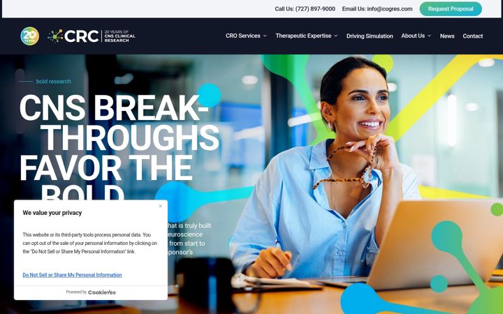 Screenshot of cogres.com