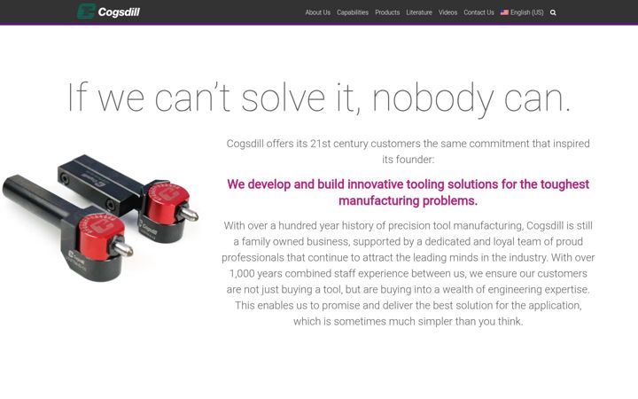 Screenshot of cogsdill.org