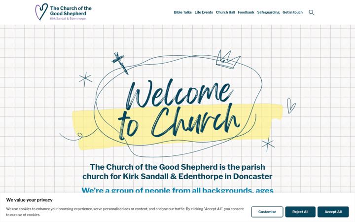 Screenshot of cogsdoncaster.co.uk