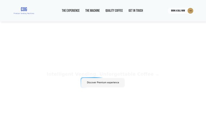 Screenshot of cogvendingmachine.com