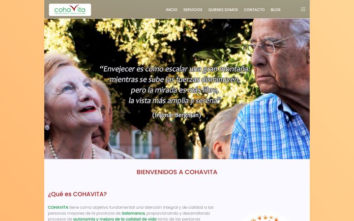 Screenshot di cohavita.es