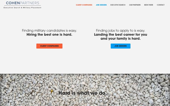 Screenshot of cohen-partners.com