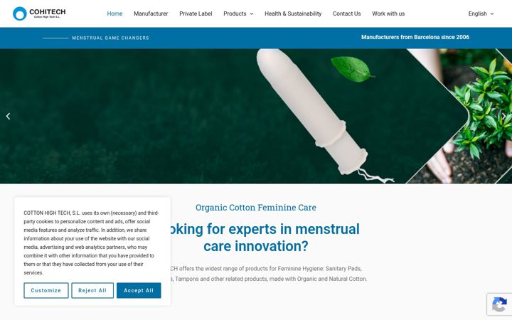 Screenshot of cohitech.net
