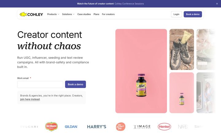 Screenshot of cohley.com