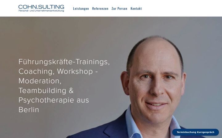 Screenshot von cohnsulting.de
