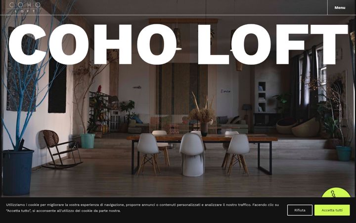 Screenshot of coho-loft.com
