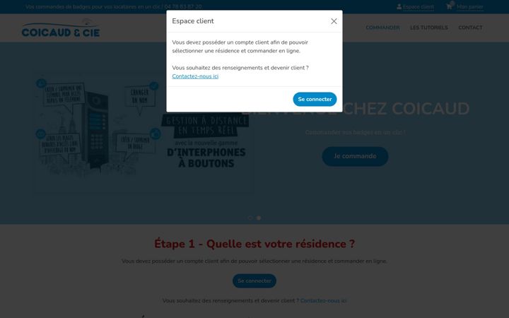 Skærmbillede af coicaud-cie.fr