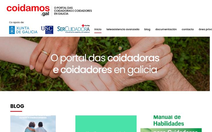 Screenshot of coidamos.gal