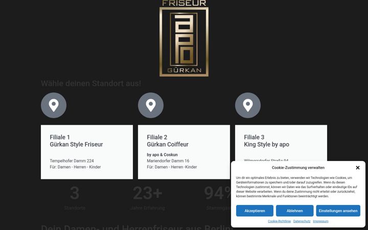 Screenshot of coiffeur-apo.de
