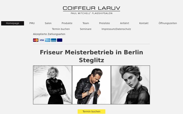 Screenshot of coiffeur-laruv.de