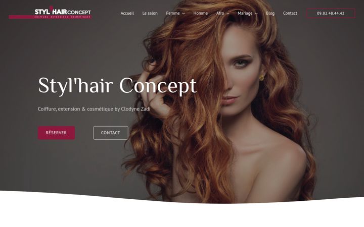 Skærmbillede af coiffeur-montauban.fr