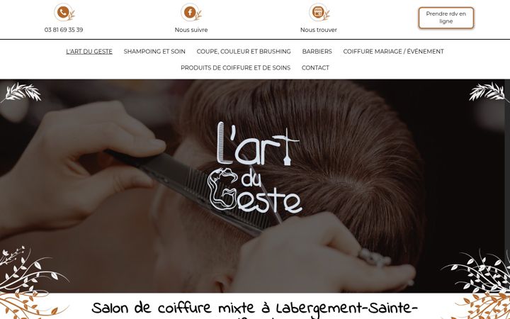 Snímek obrazovky coiffure-barbier-labergement.fr