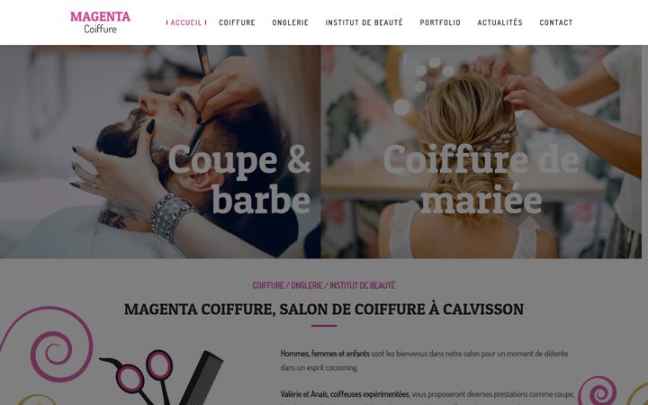 Screenshot van coiffure-magenta-calvisson.fr