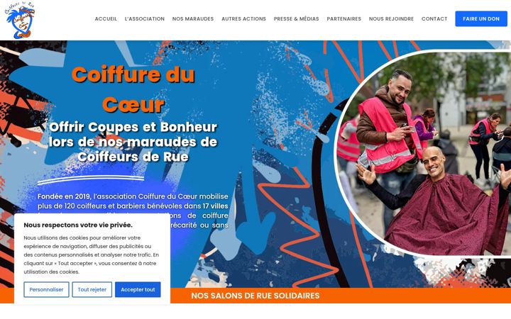 Screenshot van coiffureducoeur.fr