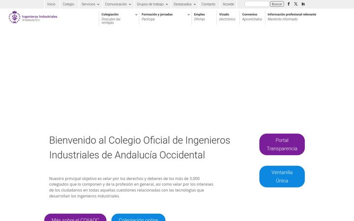Screenshot of coiiaoc.com