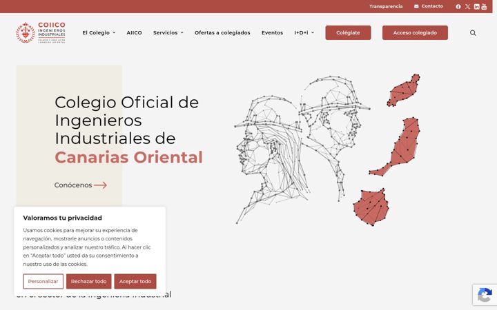 Screenshot of coiico.es