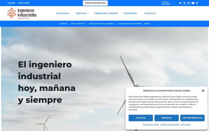 Screenshot of coiirm.es