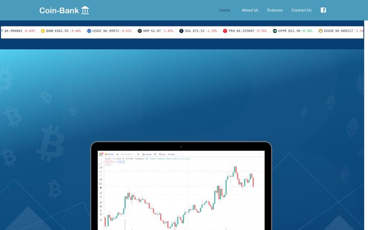 Screenshot of coin-bank.co.uk